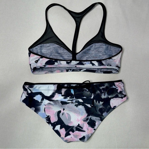 Lululemon Salty Swim Bikini 2 Piece Reversible Swim Suit 4/6 Small - Picture 5 of 12